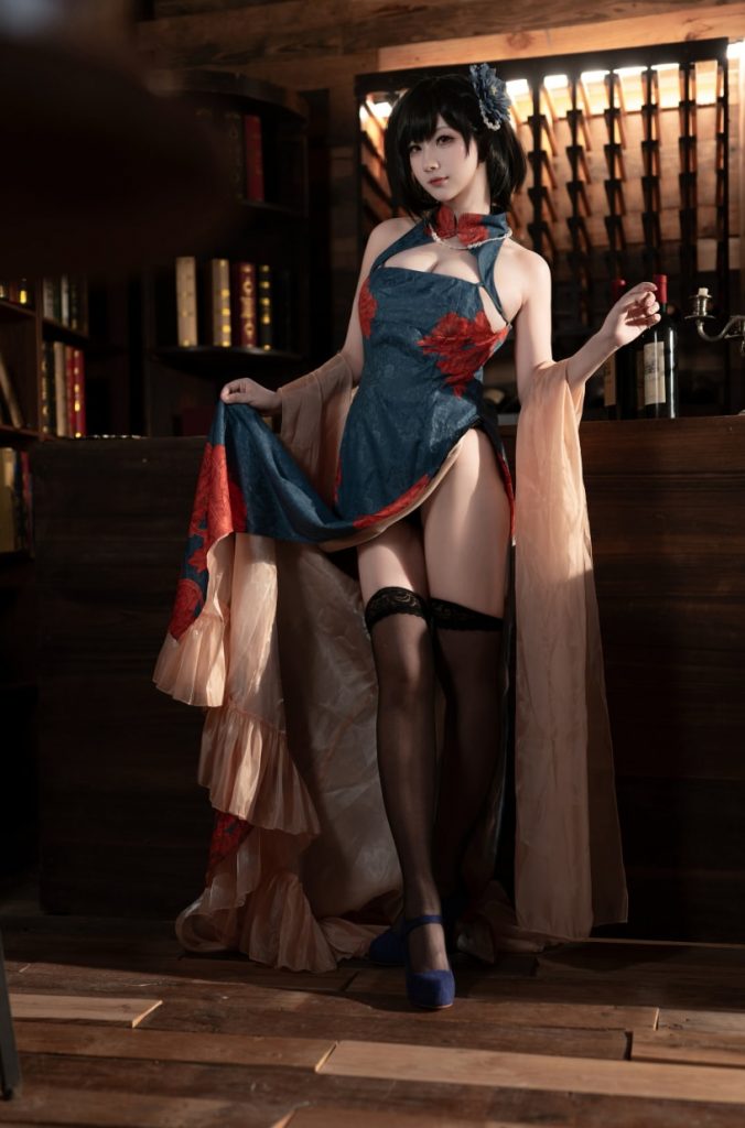 图片[2]-梓猫AzuNyan – 建武旗袍[9P-88MB]-蜜桃啵啵