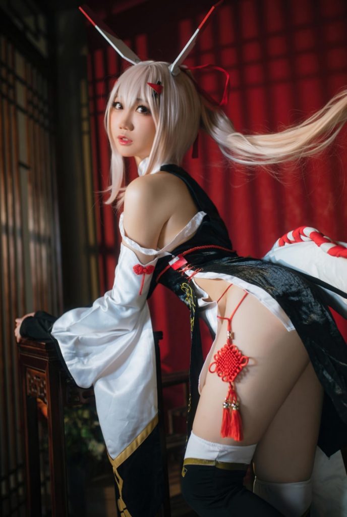 图片[2]-焖焖碳 NO.044 碧蓝航线-绫波旗袍·新岁之鬼神[25P-417MB]-蜜桃啵啵