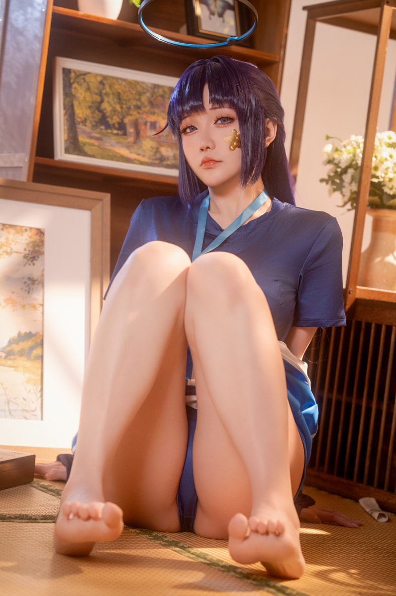 星之迟迟 NO.250 2025年6月计划E 蔚蓝档案-早濑优香体操服预览图 2