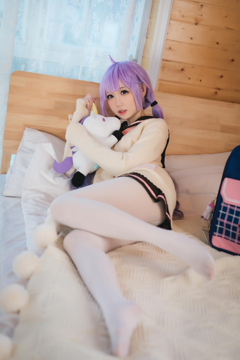 焖焖碳 NO.048 独角兽JK制服 [21P-51MB]